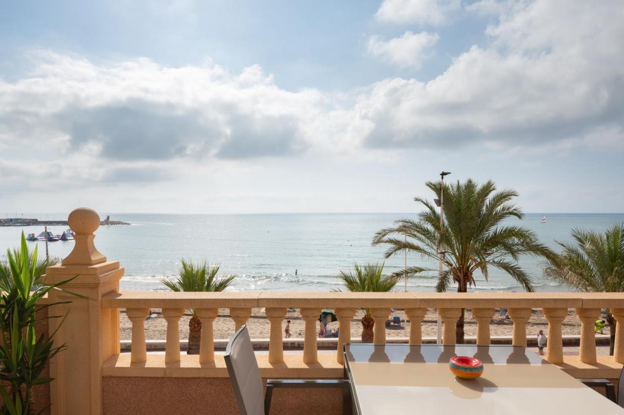 Atico Duplex De Lujo Frente Al Mar. 1A Linea Playa Apartment El Campello Bagian luar foto