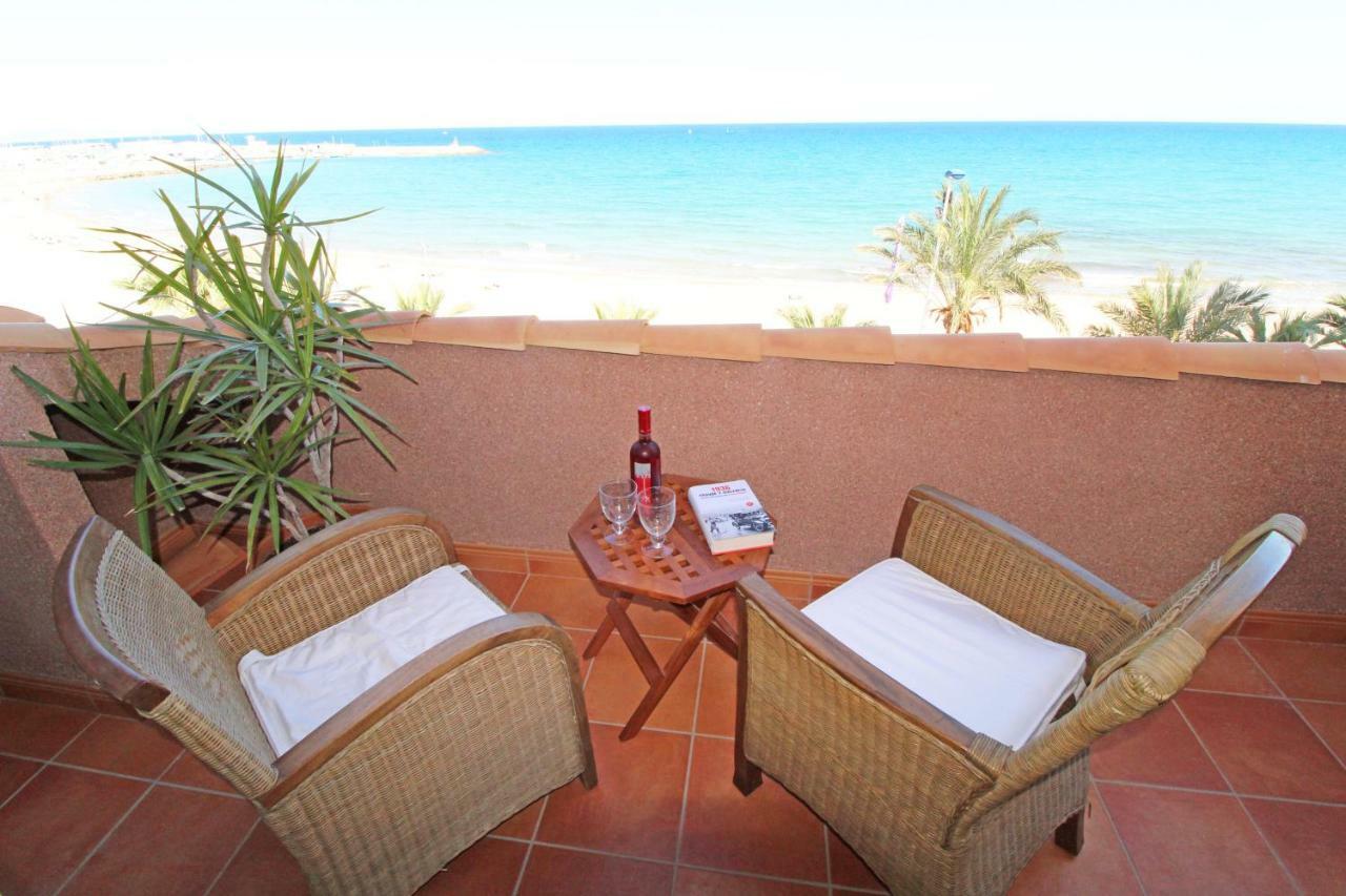 Atico Duplex De Lujo Frente Al Mar. 1A Linea Playa Apartment El Campello Bagian luar foto