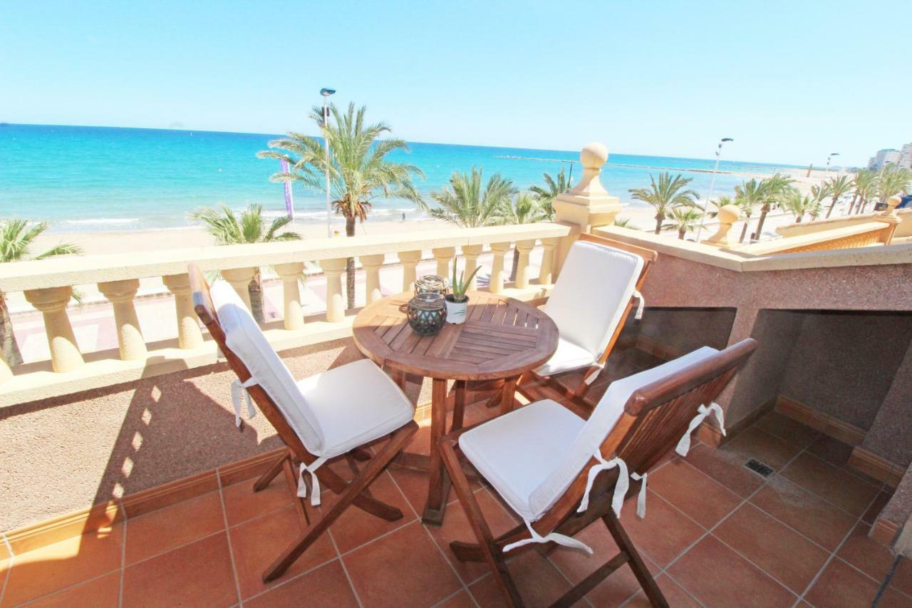 Atico Duplex De Lujo Frente Al Mar. 1A Linea Playa Apartment El Campello Bagian luar foto