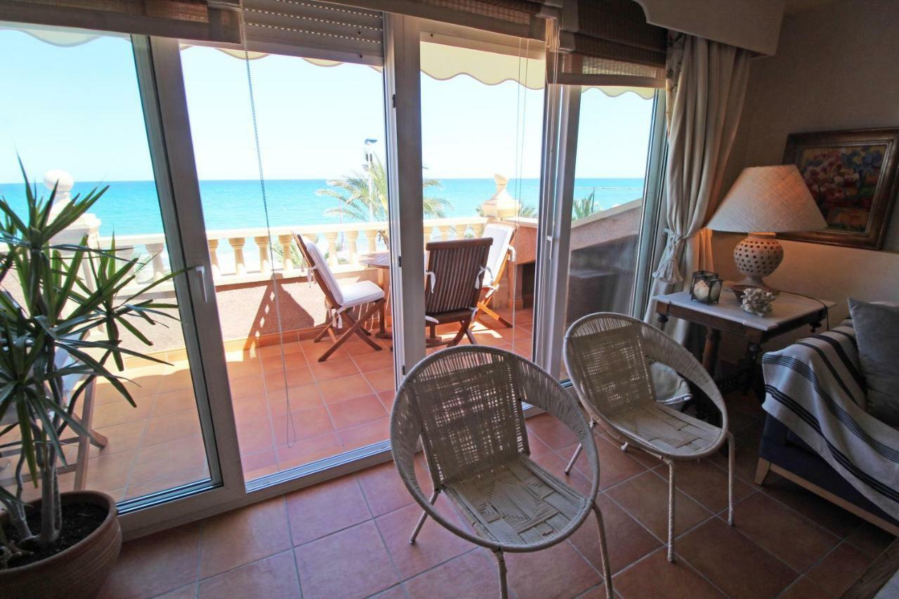 Atico Duplex De Lujo Frente Al Mar. 1A Linea Playa Apartment El Campello Bagian luar foto